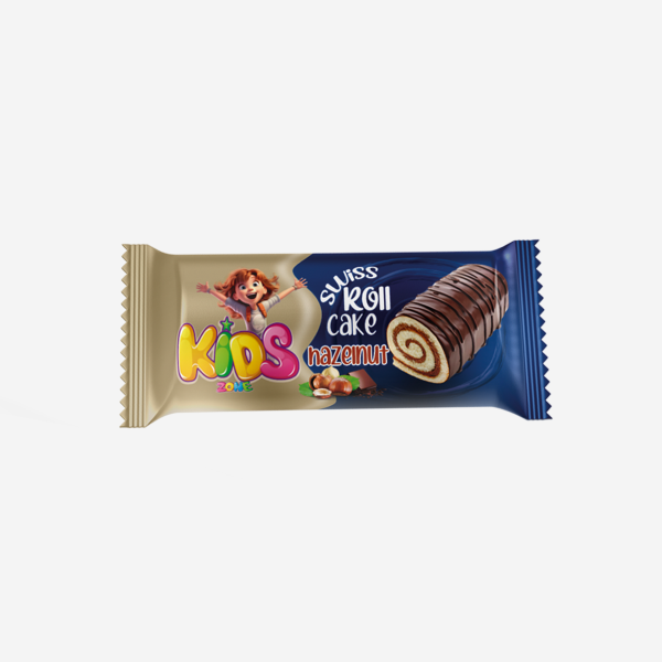 HAZELNUT SWISS ROLL CAKE